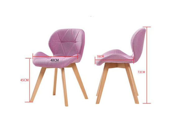 Ergonomic And Durable Beech Leg Dining Chair